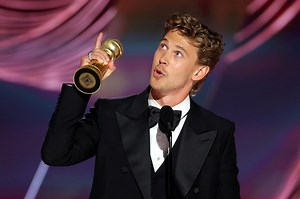 Fans troll Austin Butler for Elvis voice in Golden Globes 2023 speech
