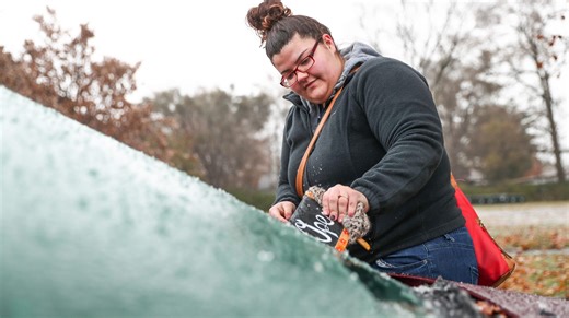 Don't use boiling water to melt ice on your windshield. Here's what to do instead.