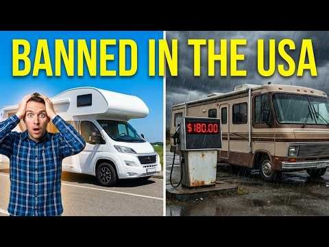 Europe's RV Tech Is ILLEGAL In America(And It's Insane Why)!