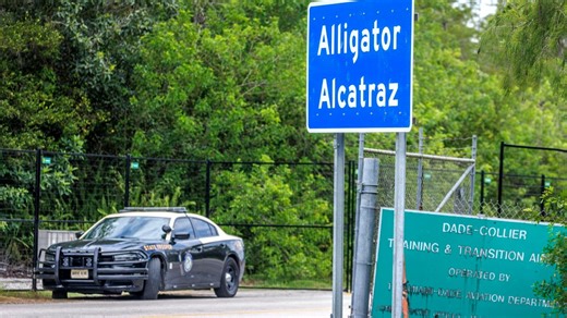 Some detainees at 'Alligator Alcatraz' likely never in removal proceedings