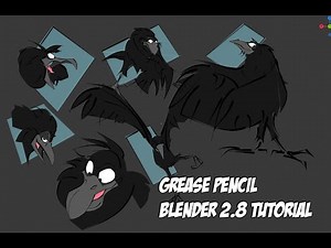 Blender 2.8 : Grease pencil workflow