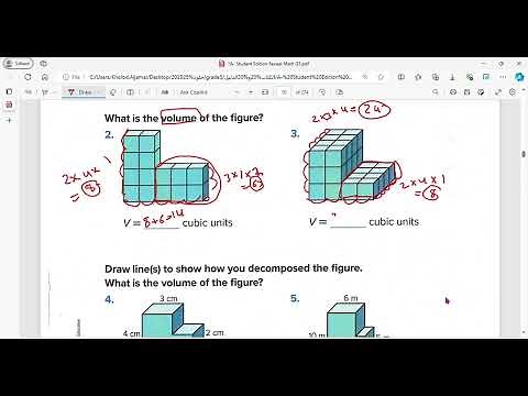 reveal math grade 5 lesson 2-4 determine the volume of composite figures