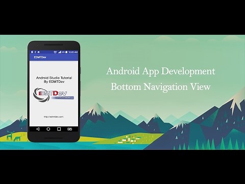 Android Studio Tutorial - Bottom Navigation View