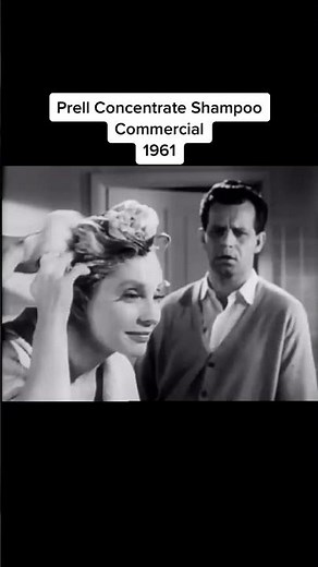 Old Prell Concentrate Shampoo Commercial from the 1960s #advertisinghistory #retro