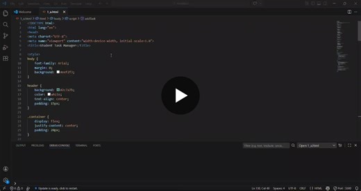 #webdevelopment #html #css #javascript #frontend | Aasritha Chintha
