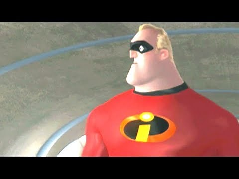The Incredibles - Walkthrough Part 10 - Level 10: Great Falls (All Collectibles)
