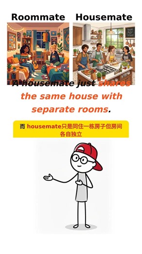 roommate vs housemate #ielts #ieltsvocabulary #english #englishvocabulary