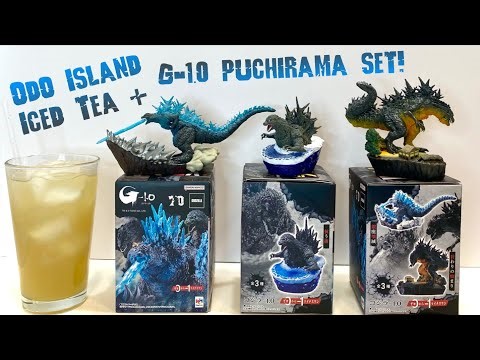 Odo Island Iced Tea + Godzilla Minus One Megahouse Puchirama/Petitrama EX Set Review!