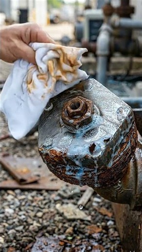 Cleaning Heavy Rust: Before vs After #cleaning #satisfying #restoration
