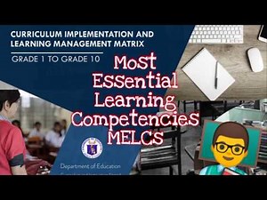 MOST ESSENTIAL LEARNING COMPETENCIES MELCs | DepEd 2020