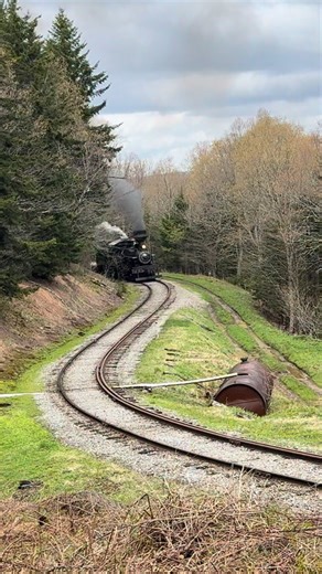 Bryan Burton on Instagram: "Heisler 6 at the Cass Scenic Railroad."