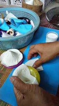 Diy by fon ทำกรวยบล็อก 8,9 เซน #bouquetmasterfloweshopph #flowers #handmade #งานฝีมือ #งานพวงหรีด