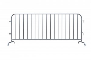 [Hot Item] Powder Coated Fixed Feet Crowd Control Retractable Pool Fence for Event Stage