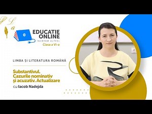 Limba și literatura română, clasa a VI-a, Substantivul. Cazurile nominativ și acuzativ. Actualizare