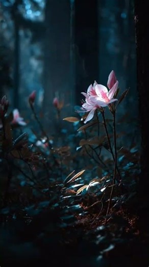 “4K Glowing Flowers 🌸 Nature Beauty in 10 Seconds” “So satisfying to watch 😍”