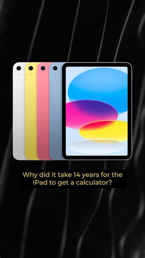 Why Was There No Calculator on the iPad for 14 Years?