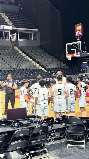 Coach Pierre Pierce Team Huddle | DBLP Elite vs Seven Ten | City vs Suburbs All Star Showcase