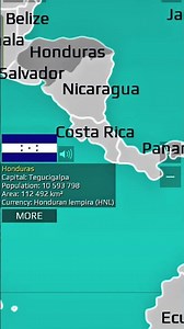 North America -Countries and Capitals 3 #geography #map #world #viral #viralvideo #india #learning
