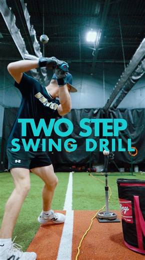 Two Step Swing Drill ⚾️ This drill forces rhythm, timing, and real power. By taking two controlled steps before contact, the hitter learns how to stay balanced, load properly, and transfer energy through the swing instead of rushing it. Great for building athletic movement and a smooth, repeatable swing off the tee. #XSP #TwoStepSwing #BaseballTraining #HittingDrills #SwingMechanics