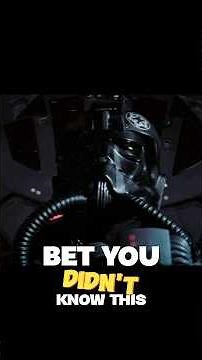 The Truth Behind The Tie Fighter In Star Wars! 😮