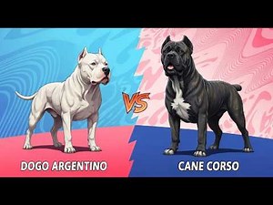 Dogo Argentino vs Cane Corso: The ULTIMATE Breed Showdown (Which is Right For You?)