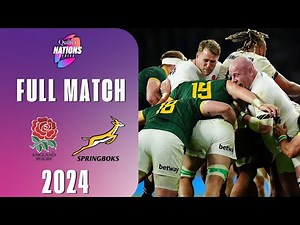 England vs South Africa Full Match - Autumn Nation Series 2024