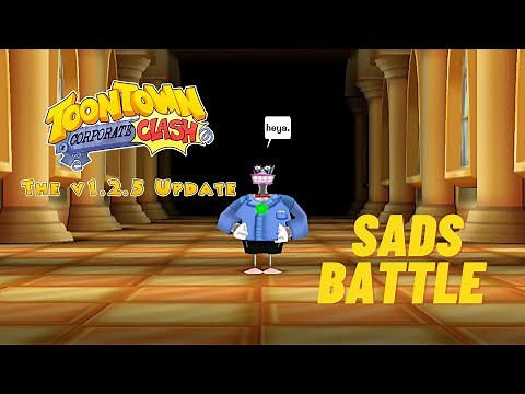 SADS BATTLE! v.1.2.5 UPDATE: TOONTOWN CORPORATE CLASH [2021]