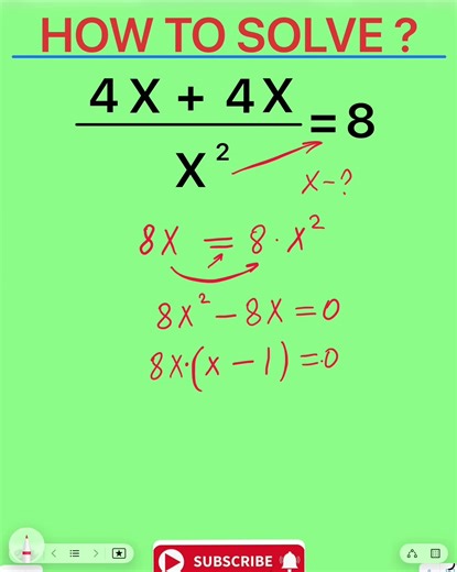 HOW TO SOLVE #math #education #tiktok #fun #viral
