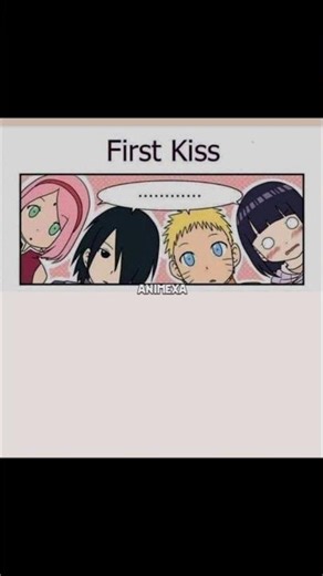 Naruto first kiss 🤣 Naruto kiss moments - Naruto Shippuden Funny moments#narutokissmoments#naruto#op