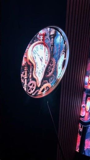 Surrealism - Steampunk mix Art Lamp / Clock