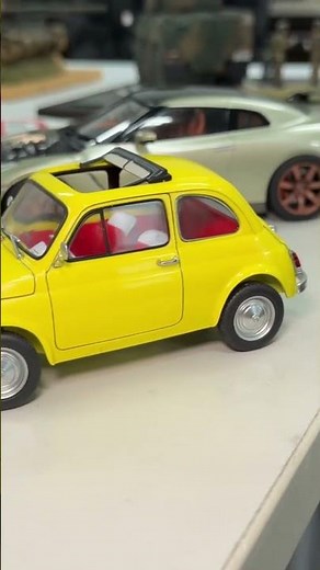 Fiat 500F Lupin III Edition Tamiya 1/24 Scale Model Kit, 2025 Ibaraki Airport Model Exhibition, H...