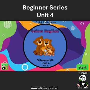 Beginner ESL Lesson: Unit 4