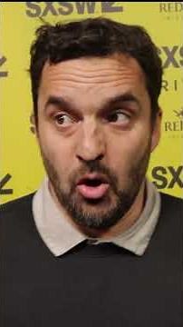 Jake Johnson on the red carpet for "The Sun Never Sets" #sxsw #jakejohnson #film #interview #austin