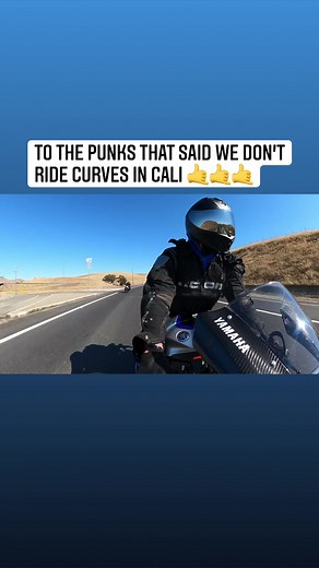 8.6K views · 384 reactions | To the idiots who said Cali Boys don’t ride curves 臘‍♂️ #curving #punk #getoffme #suckit #fyp #california #roadwarriors #rideordie #YamahaYZFR1M #2022goals | Danny Savage | Facebook