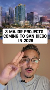 3 Major Projects Shaping San Diego in 2026 San Diego isn’t slowing down anytime soon 👀 Here are 3 major projects coming in 2026 that are set to reshape the city: ✈️ San Diego International Airport – Terminal Expansion A major upgrade to improve capacity, efficiency, and the overall travel experience. ⛳ Riverwalk Golf Course Redevelopment | Mission Valley Turning underused land into a massive mixed-use community with housing, parks, and walkability at the center. 🌊 Harbor Park Expansion | Chula