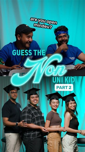 Are uni kids open mindeu? This is in paid partnership with CNB Drug Free SG | SGAG