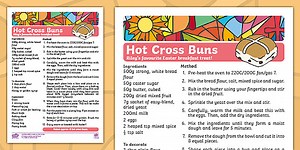 The Easter Journal: Hot Cross Bun Recipe