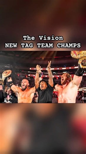NEW Tag Team Champions! 😱 The Vision Beat The Usos #WWE