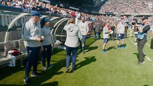 Ahead of her last game, we mic'd up now former USWNT head coach Jill Ellis as she walked around the field during pre-game warm-up. Listen in as she experiences those final moments at the helm. | U.S. Soccer