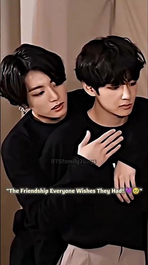 V & Jungkook's Unbreakable Friendship 💜 The Sweetest Bond in BTS! # #bts #kpop #bts #bestfriend #v
