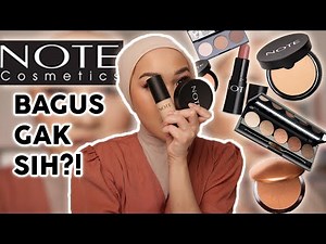 NOTE COSMETICS One Brand Tutorial #AlaTries! | Kiara Leswara