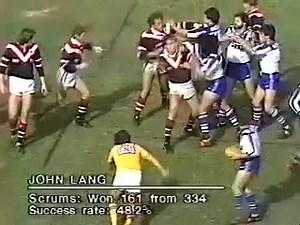 Geoff Robinson v Royce Ayliffe | Retro Rugby League videos