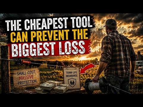 Term Life Insurance Explained Simply | Why Cheap Farm Fence Protects Big Value