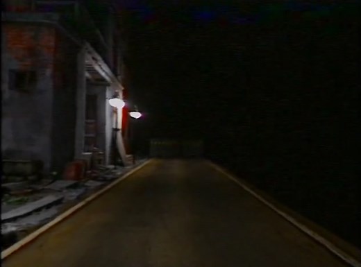 VHS blender compositing effect