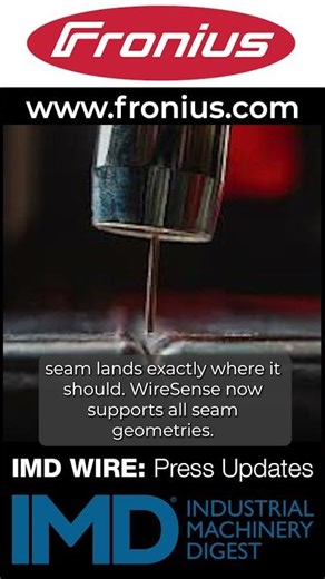 Fronius WireSense – Precise Robotic Welding with Real Time Seam Detection #shorts