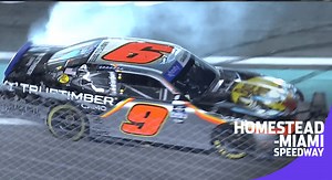 Nothing but smoke after Gragson’s first Xfinity Homestead win