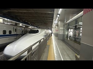 のぞみ7号 博多駅15番線入線・回送【東海道・山陽新幹線】