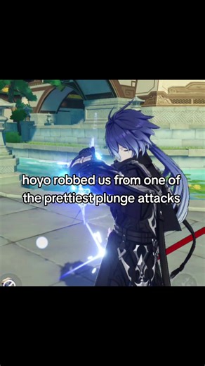 both my 2 mains got their prettt plunge taken away (childe and flins) #genshinimpact #fyp #genshin #flinsgenshinimpact #flins