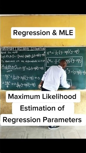 Maximum Likelihood Estimation