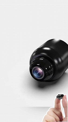 26 reactions · 3 comments | Help! So Much Security!  Introducing our Mini Full HD Security Camera - a super reliable and tiny home protector! • As small as a palm, it can be hidden anywhere ✨ Thieves won't notice it at all!  Captures every detail clearly with ultra-clear resolution, day or night!  View footage remotely on your phone anytime With this camera, you'll feel extremely secure! Hurry and get it!  | Instructime | Facebook